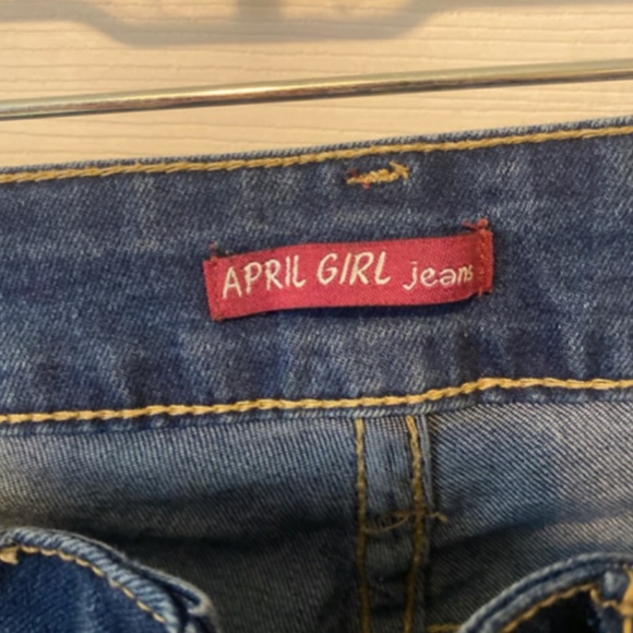 April Girls Blue Jeans - Picture 2 of 4